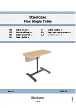 Steelcase Flex Quick Manual предпросмотр