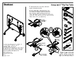 Steelcase Groupwork Flip-Top Table Manual preview