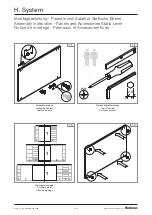 Предварительный просмотр 6 страницы Steelcase H. System Assembly Instruction Manual