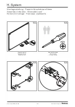 Предварительный просмотр 18 страницы Steelcase H. System Assembly Instruction Manual