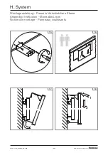 Предварительный просмотр 19 страницы Steelcase H. System Assembly Instruction Manual