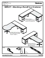 Preview for 1 page of Steelcase IMPACT Runoff Assembly Directions