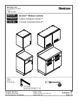 Steelcase InterAct Assembly Directions preview