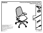 Preview for 1 page of Steelcase Karman Removal And Installation