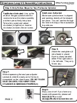 Предварительный просмотр 2 страницы Steelcase Leap V2 Assembly Instructions