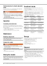 Preview for 12 page of Steelcase Low Lateral Operating Instructions Manual