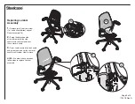 Предварительный просмотр 3 страницы Steelcase Lumbar 1 Series User Manual