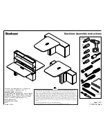 Steelcase Mackinac Assembly Instructions Manual предпросмотр