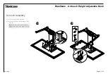 Предварительный просмотр 8 страницы Steelcase Manifesto Airtouch Height Adjustable Desk Manual