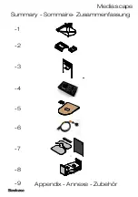 Предварительный просмотр 3 страницы Steelcase media:scape mobile Assembly Directions