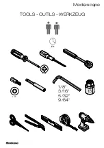 Предварительный просмотр 4 страницы Steelcase media:scape mobile Assembly Directions