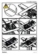 Предварительный просмотр 12 страницы Steelcase media:scape mobile Assembly Directions