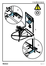 Предварительный просмотр 18 страницы Steelcase media:scape mobile Assembly Directions