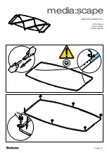 Предварительный просмотр 31 страницы Steelcase media:scape mobile Assembly Directions