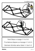 Предварительный просмотр 34 страницы Steelcase media:scape mobile Assembly Directions