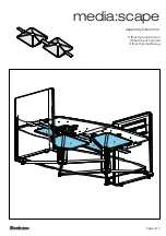 Предварительный просмотр 37 страницы Steelcase media:scape mobile Assembly Directions