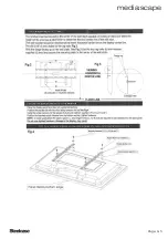 Предварительный просмотр 42 страницы Steelcase media:scape mobile Assembly Directions