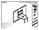 Предварительный просмотр 32 страницы Steelcase media:scape mobile Assembly Instructions Manual