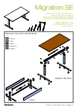 Предварительный просмотр 1 страницы Steelcase Migration SE Disassembly