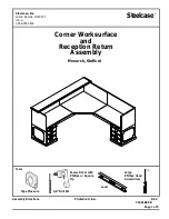 Steelcase Monarch Assembly Directions предпросмотр