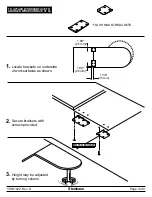 Предварительный просмотр 3 страницы Steelcase Montage Wood Selections Assembly Directions