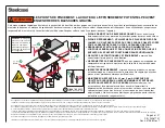 Preview for 4 page of Steelcase Ology Height Adjustable Rectangular & Tapered Desks Manual