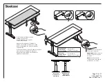 Preview for 19 page of Steelcase Ology Height Adjustable Rectangular & Tapered Desks Manual