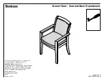 Steelcase Oriana Chair Replacement Manual предпросмотр