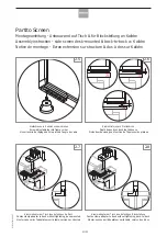 Предварительный просмотр 21 страницы Steelcase Partito Wall Assembly Instruction Manual