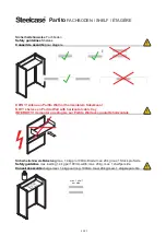 Предварительный просмотр 50 страницы Steelcase Partito Wall Assembly Instruction Manual