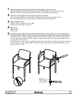 Предварительный просмотр 2 страницы Steelcase Player 475 Assembly Directions