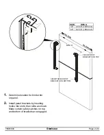 Предварительный просмотр 2 страницы Steelcase RELEVANT Assembly Directions