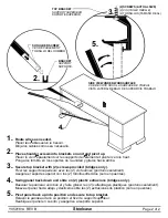 Предварительный просмотр 2 страницы Steelcase Removable Modesty Panel Assembly Directions