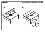 Предварительный просмотр 2 страницы Steelcase Sarto Navi TeamIsland Cantilever Mount and Y-Bench Mount Manual