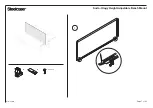 Предварительный просмотр 7 страницы Steelcase Sarto Navi TeamIsland Cantilever Mount and Y-Bench Mount Manual