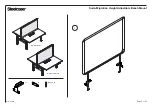 Предварительный просмотр 9 страницы Steelcase Sarto Navi TeamIsland Cantilever Mount and Y-Bench Mount Manual