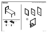 Предварительный просмотр 21 страницы Steelcase Sarto Navi TeamIsland Cantilever Mount and Y-Bench Mount Manual