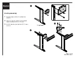 Preview for 11 page of Steelcase Secant Options Worksurface Supports Manual