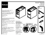 Preview for 1 page of Steelcase Secant Pedestal Assembly Instructions