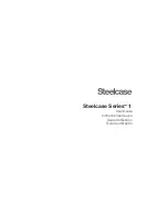 Предварительный просмотр 1 страницы Steelcase Series 1 User Manual