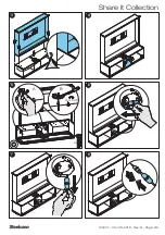 Preview for 2 page of Steelcase Share It Collaborative 4 FH Assembly Directions