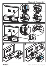 Preview for 3 page of Steelcase Share It Collaborative 4 FH Assembly Directions