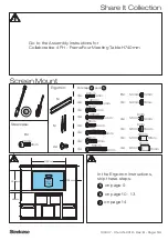 Preview for 5 page of Steelcase Share It Collaborative 4 FH Assembly Directions