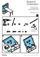 Preview for 1 page of Steelcase Share It Collaborative 5 FH Assembly Directions