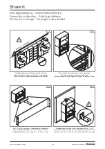 Предварительный просмотр 3 страницы Steelcase Share It Screen Mount Assembly Instruction Manual