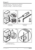 Предварительный просмотр 6 страницы Steelcase Share It Screen Mount Assembly Instruction Manual