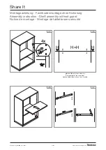 Предварительный просмотр 11 страницы Steelcase Share It Screen Mount Assembly Instruction Manual