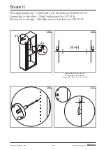 Предварительный просмотр 15 страницы Steelcase Share It Screen Mount Assembly Instruction Manual