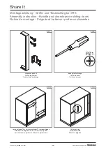 Предварительный просмотр 19 страницы Steelcase Share It Screen Mount Assembly Instruction Manual