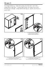 Предварительный просмотр 21 страницы Steelcase Share It Screen Mount Assembly Instruction Manual